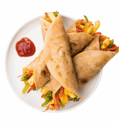 parotta chicken wrap