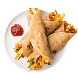 parotta chicken wrap
