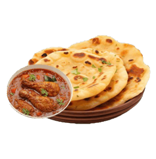 3 parotta chicken curry