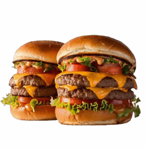 double classic burger