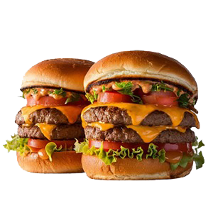double classic burger