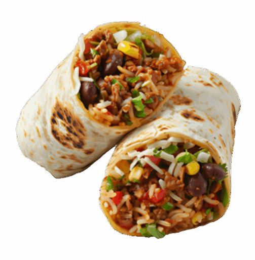 shawarma chicken wrap